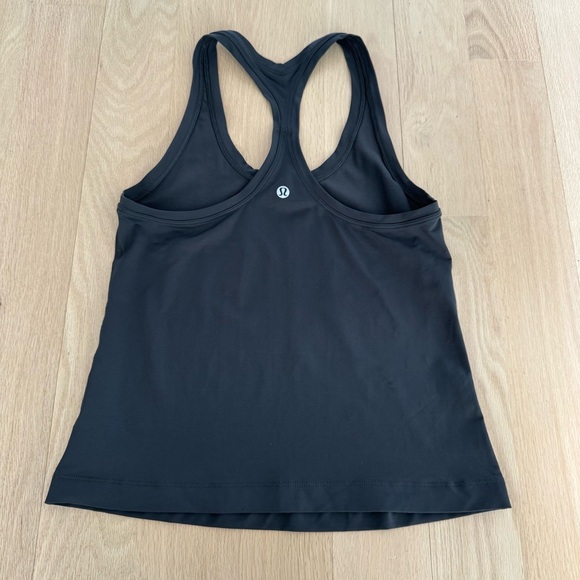 Lululemon Racer Back Tank Top Gray Women’s size 6 Gym Workout Lightweight - Picture 3 of 4